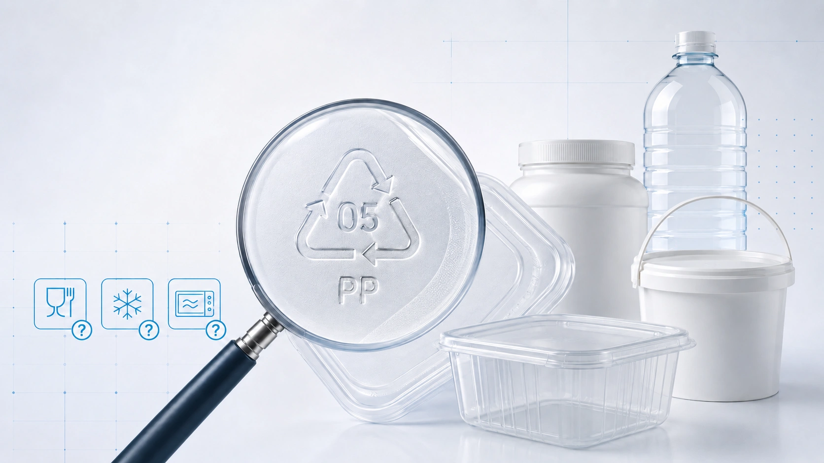 Маркировка пищевого пластика: расшифровка знаков PP, PET, HDPE, LDPE, PS и других обозначений